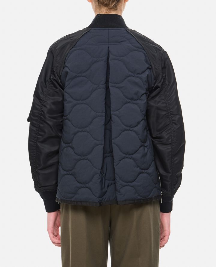 Sacai - NYLON TWILL X RIP STOP JACKET_3