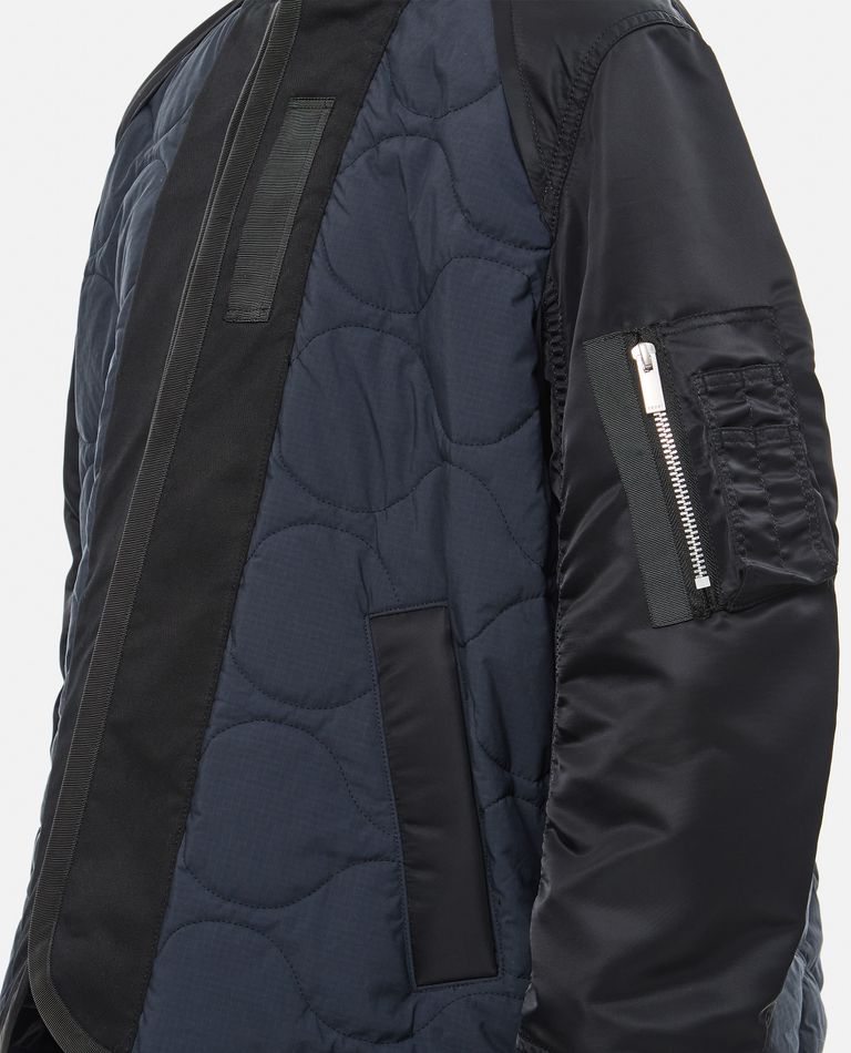 NYLON TWILL X RIP STOP JACKET for Women - Sacai sale | Biffi