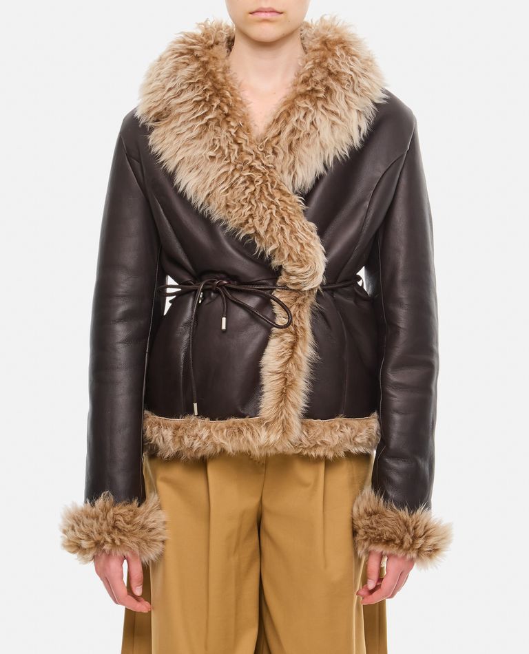 Shop Saks Potts Moss Jacket In Brown