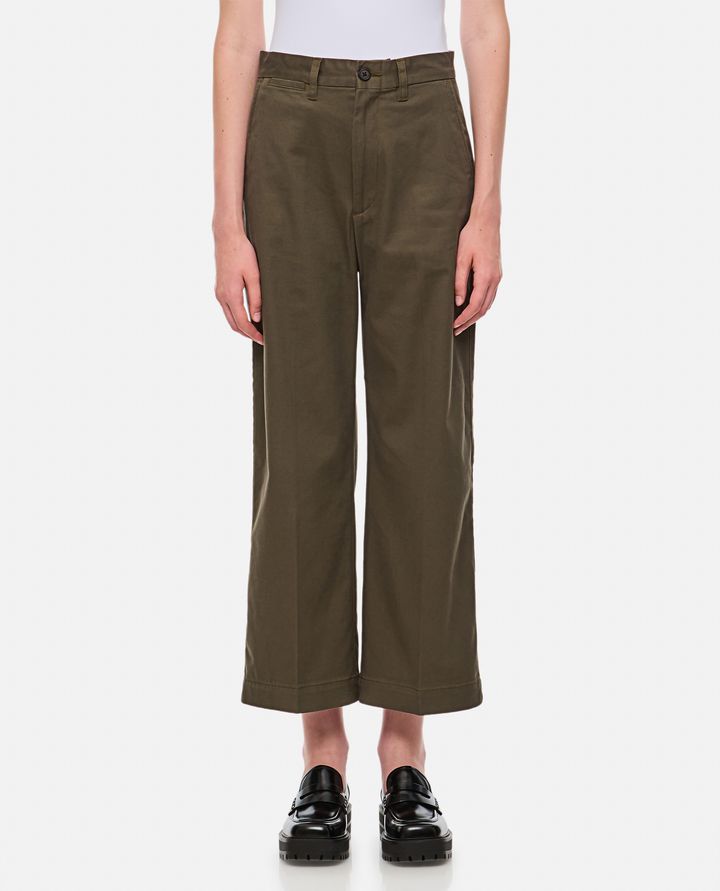 Polo Ralph Lauren - WIDE LEG CROPPED CHINO PANTS_1