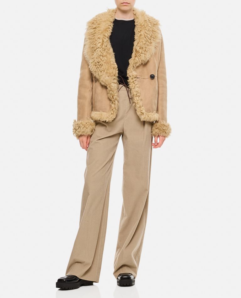 【関税込み】Saks Potts ベージュ Moss シアリングジャケット MOSS JACKET for Women - Saks Potts sale | Biffi