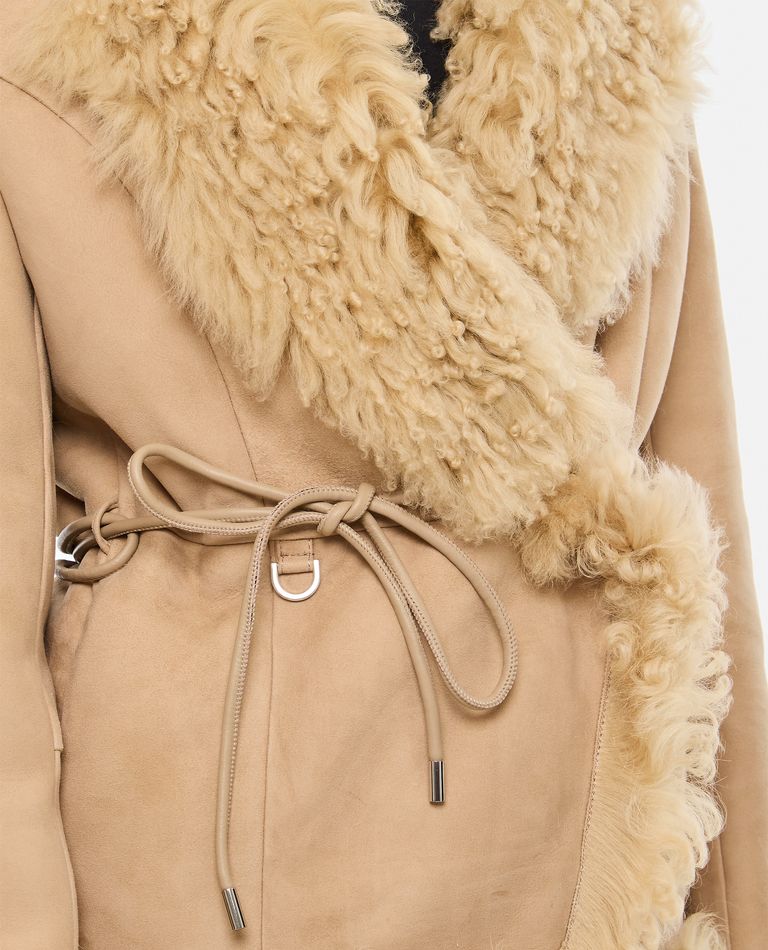 【関税込み】Saks Potts ベージュ Moss シアリングジャケット MOSS JACKET for Women - Saks Potts sale | Biffi