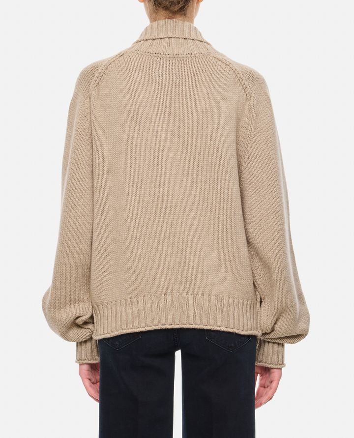 Barrie - CASHMERE COLLAR CARDIGAN_3