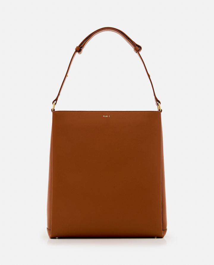 Plan C - SHOPPER LEATHER BAG_1