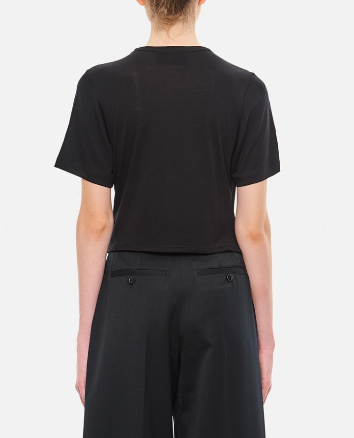 Simone Rocha - EASY T-SHIRT W/ BOW TAILS_3