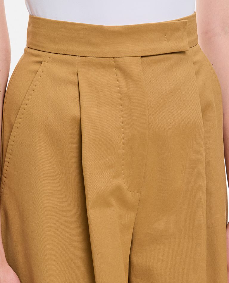 【関税込み】MAX MARA AVIO PANTS Avio high-rise silk satin wide-leg pants in purple - Max