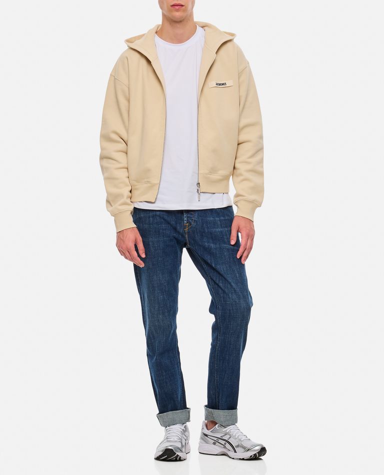 スウェット・トレーナー JACQUEMUS ZIPPED COTTON SWEATSHIRT Jacquemus Zipped Cotton Sweatshirt | italist