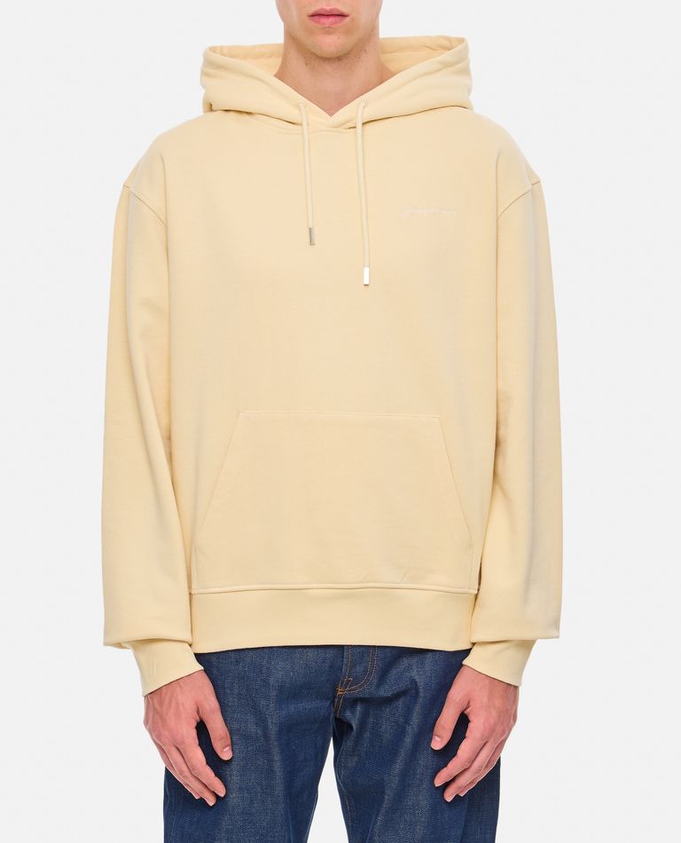 Shop Jacquemus Brode  Sweatshirt In Beige