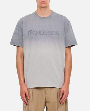 JW Anderson - LOGO EMBROIDERY GRADIENT T-SHIRT