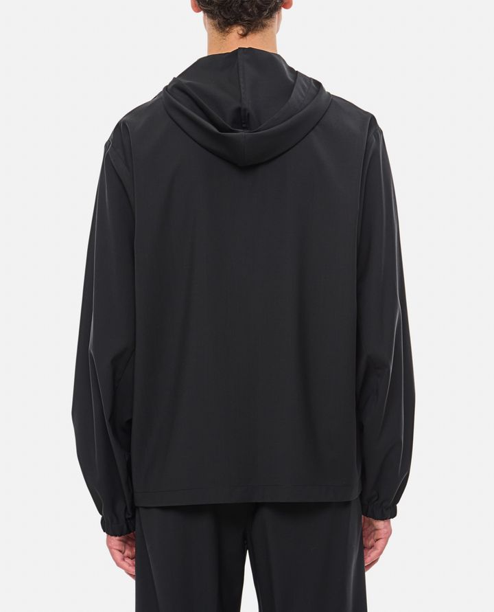 Givenchy - ZIPPED WOOL HOODIE_3