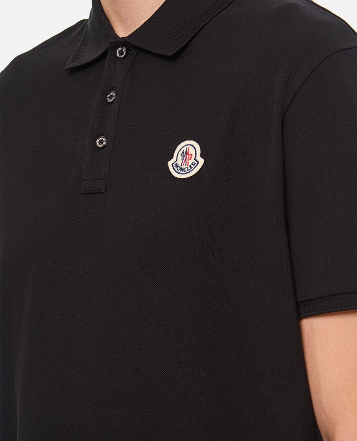 Moncler - POLO CON PATCH LOGO_4