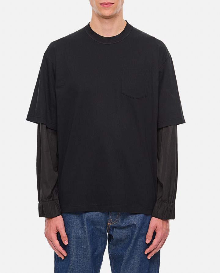 Sacai - COTTON JERSEY SHIRT_1