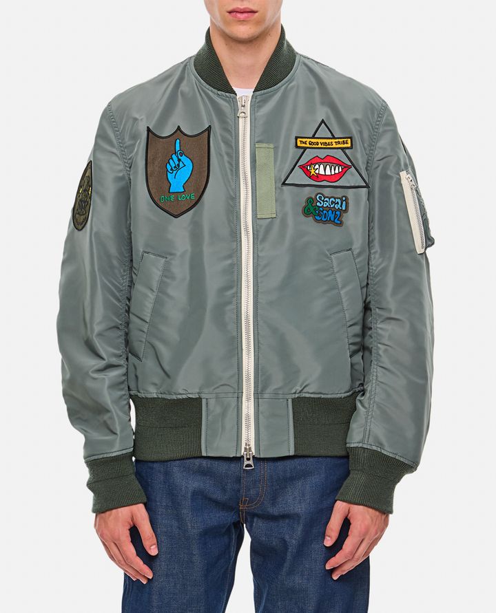 Sacai - SACAI GONZ  TWILL BLOUSON_1