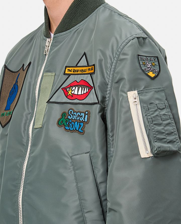 Sacai - SACAI GONZ  TWILL BLOUSON_4