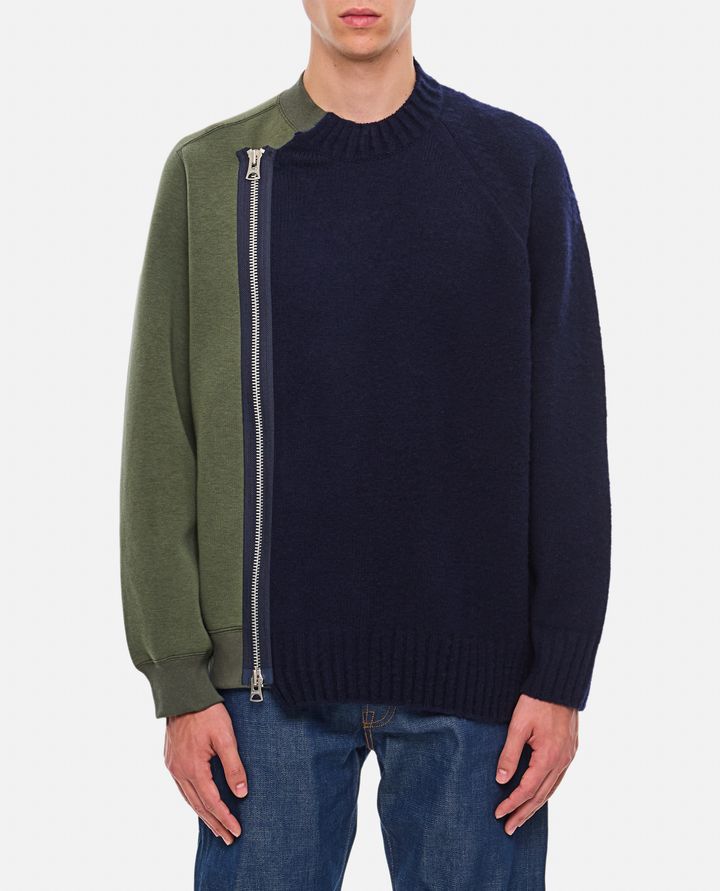 Sacai - KNIT BLOUSON_1