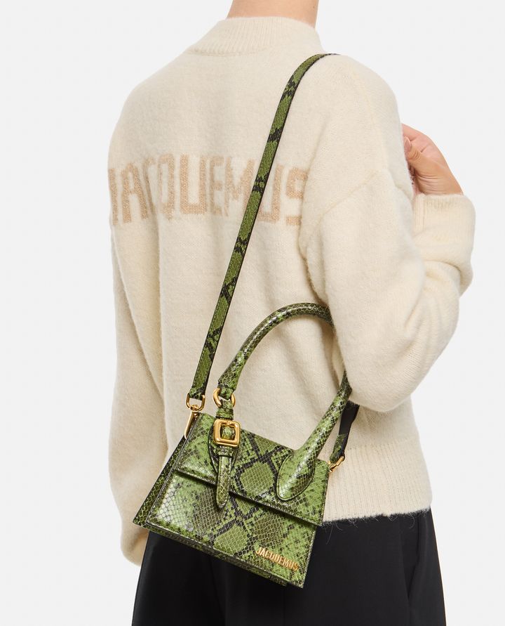 Jacquemus - LE CHIQUITO MOYEN BOUCLE LEATHER BAG_5