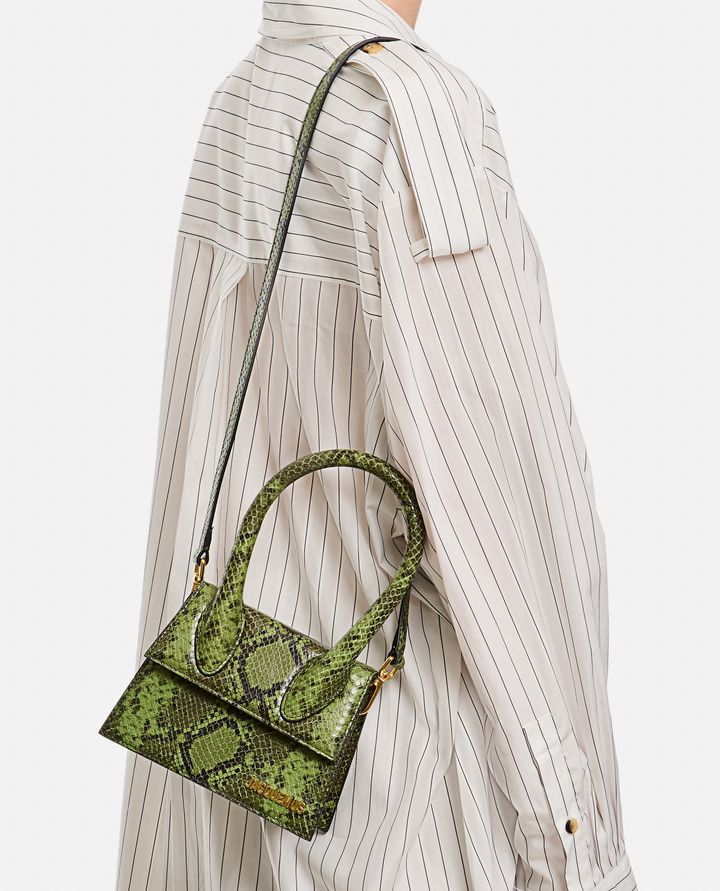 Jacquemus - LE CHIQUITO MOYEN BORSA IN PELLE_5