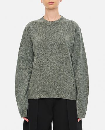 Rabanne - ROUND NECK WOOL AND CASHMERE PULLOVER