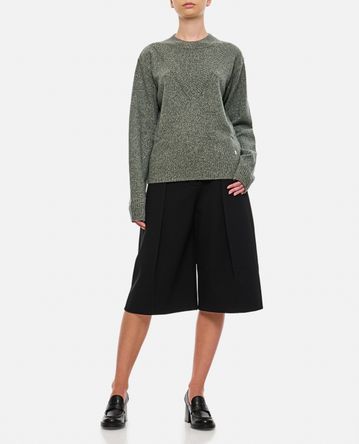 Rabanne - ROUND NECK WOOL AND CASHMERE PULLOVER