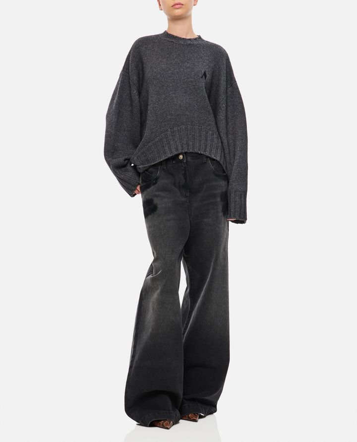 The Attico - JACQUARD BLEND SWEATER_2