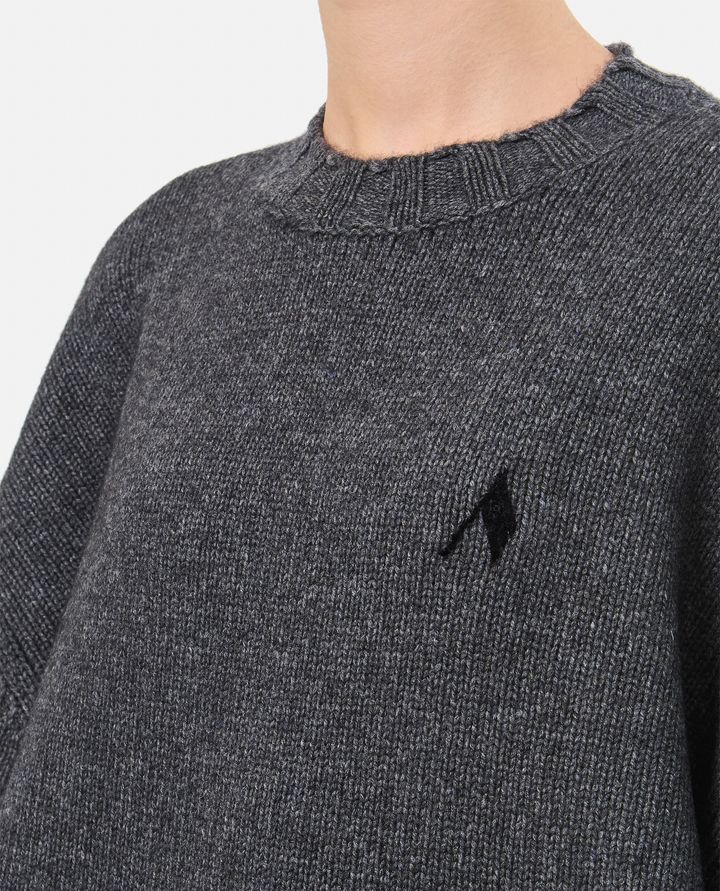 The Attico - JACQUARD BLEND SWEATER_4