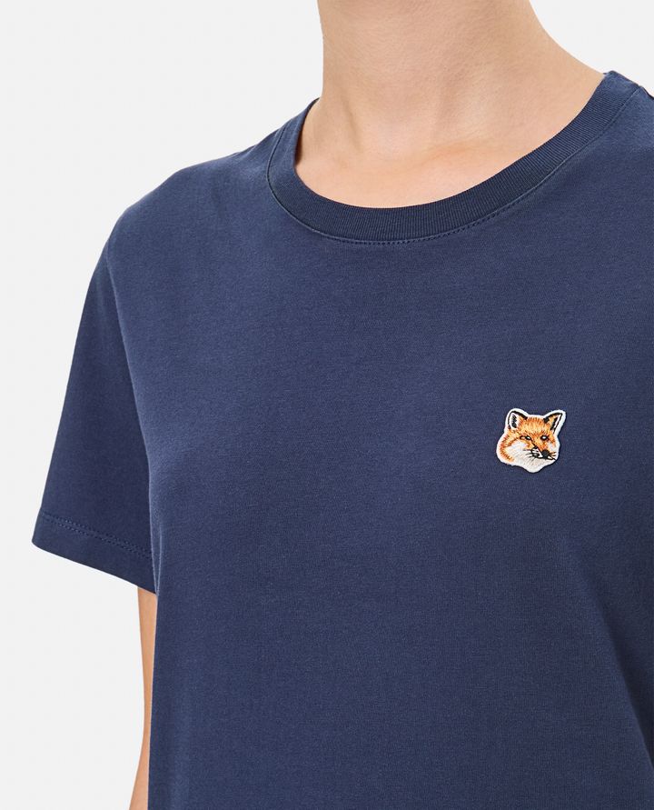 Maison Kitsuné - FOX HEAD PATCH REGULAR TEE SHIRT_4