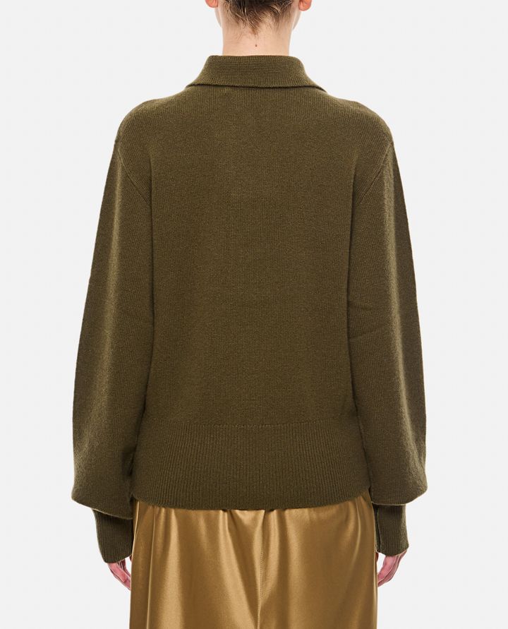 Christopher Esber - CASHMERE POLO SWEATER_3