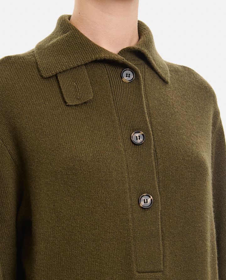 Christopher Esber - CASHMERE POLO SWEATER_4