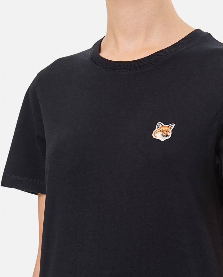 Maison Kitsuné - FOX HEAD PATCH REGULAR TEE SHIRT_4