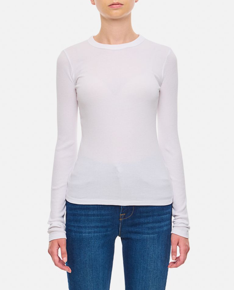 Shop Cotton Citizen The Verona Long Sleeve T-shirt In White