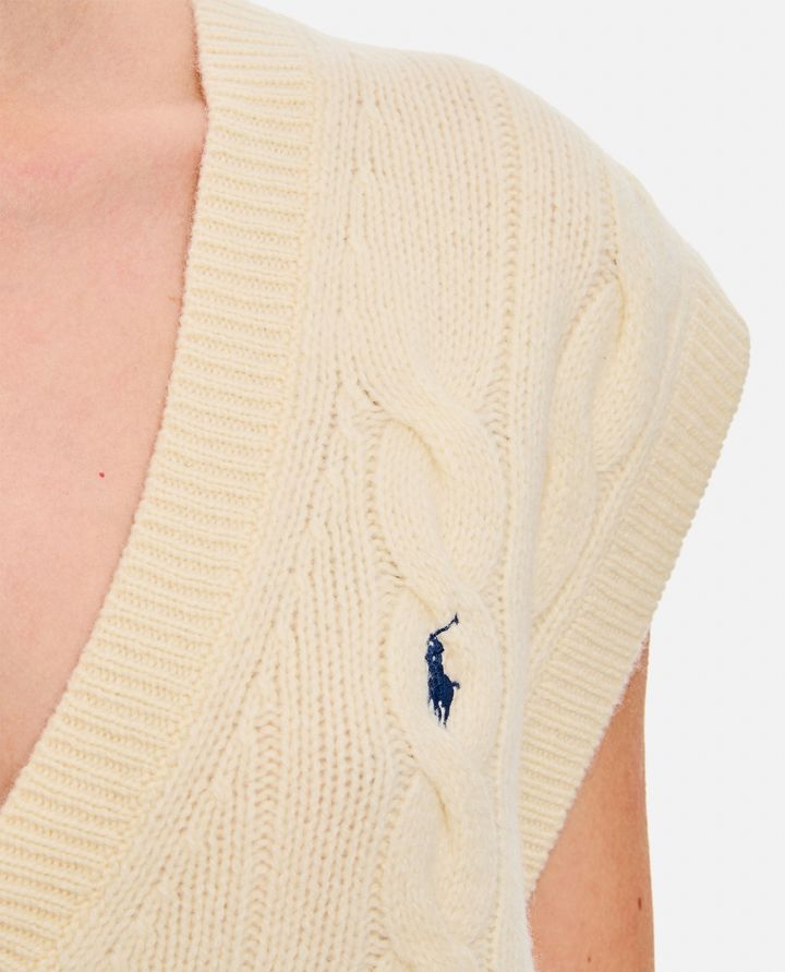 Polo Ralph Lauren - CABLEKNIT SLEEVELESS PULLOVER_4