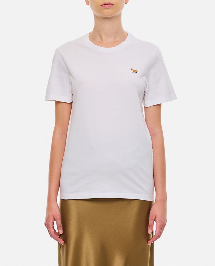 Maison Kitsuné - BABY FOX PATCH REGULAR TEE SHIRT_1