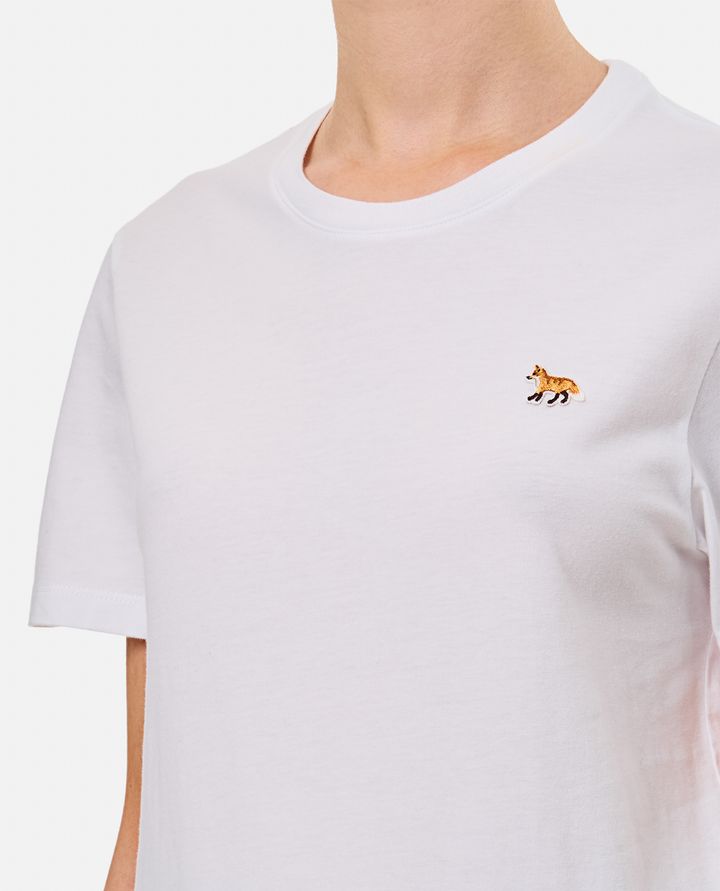 Maison Kitsuné - BABY FOX PATCH REGULAR TEE SHIRT_4