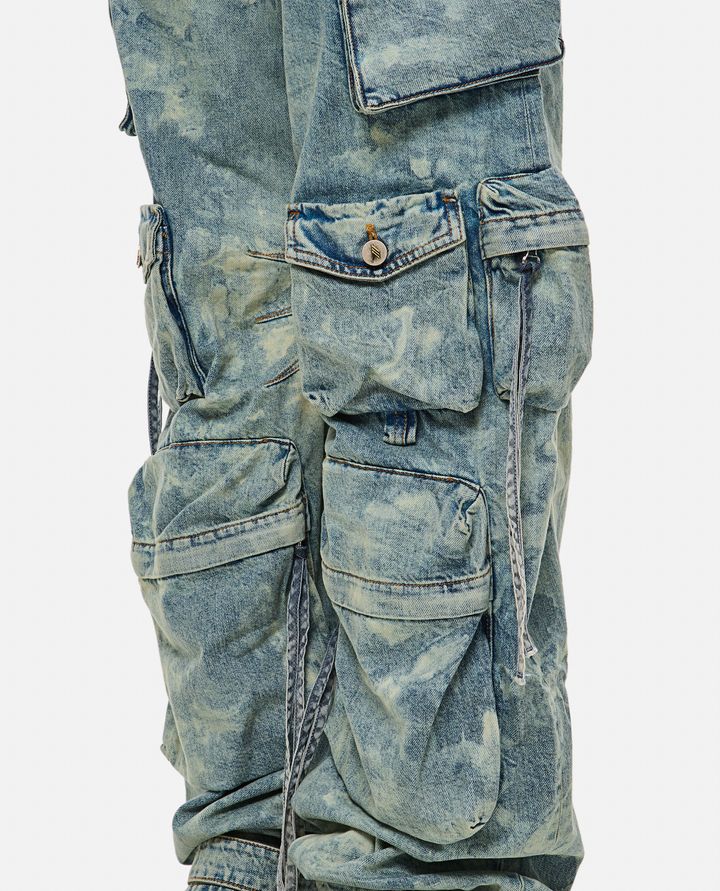 The Attico - FERN CARGO DENIM PANTS_4