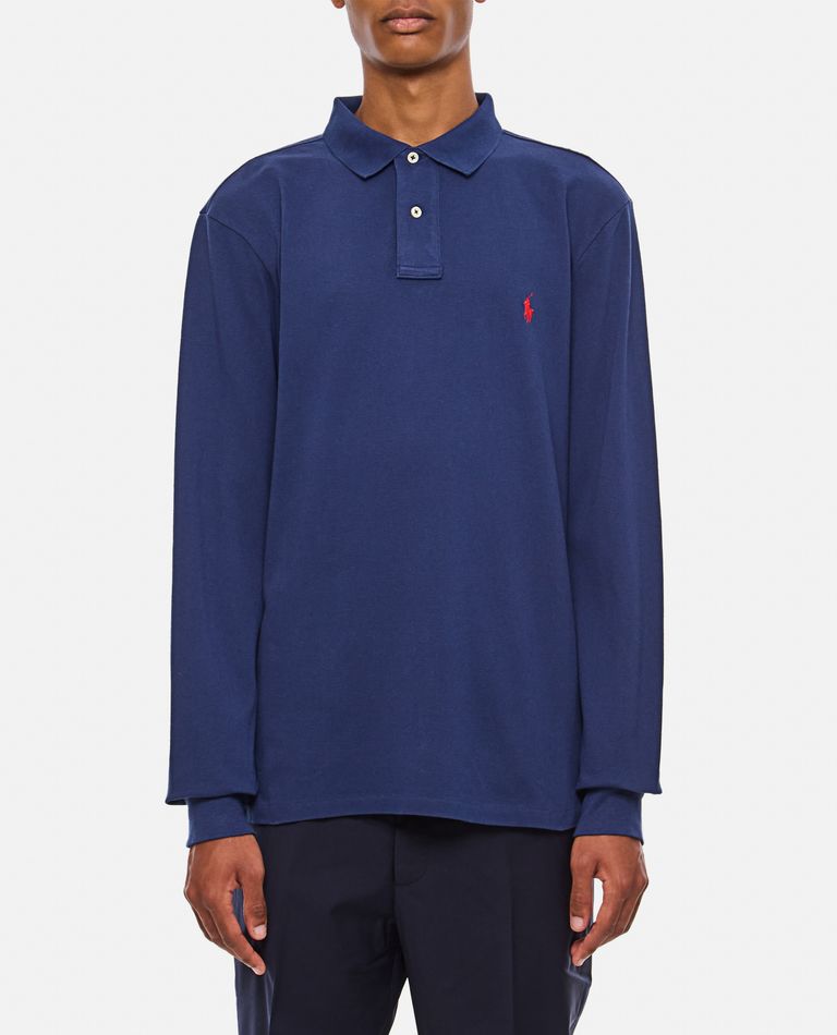 Shop Polo Ralph Lauren Long Sleeve-knit In Blue