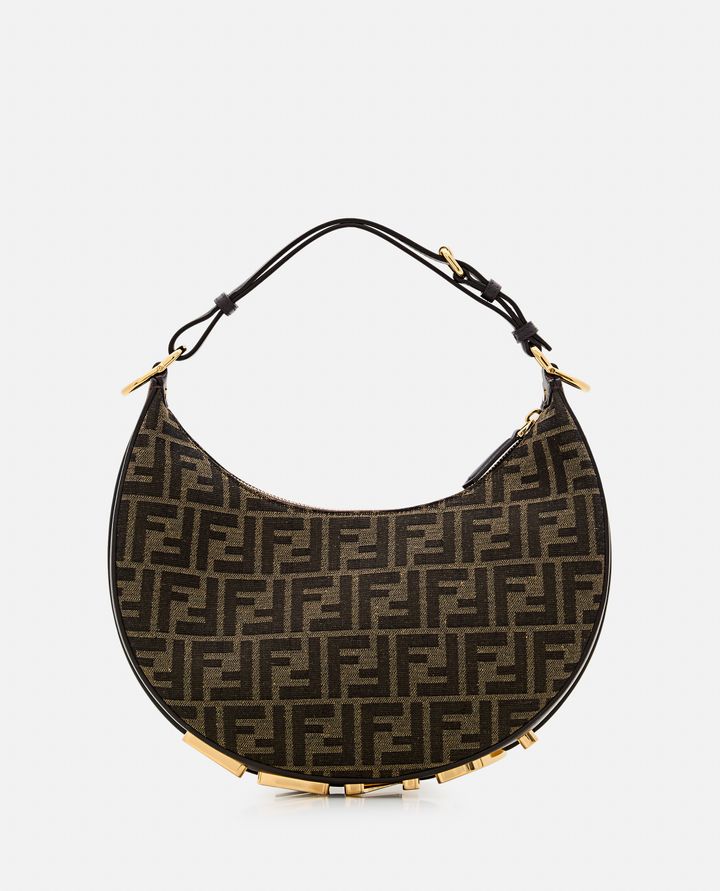 Fendi - SMALL FENDIGRAPHY JACQUARD FF SHOULDER BAG_8