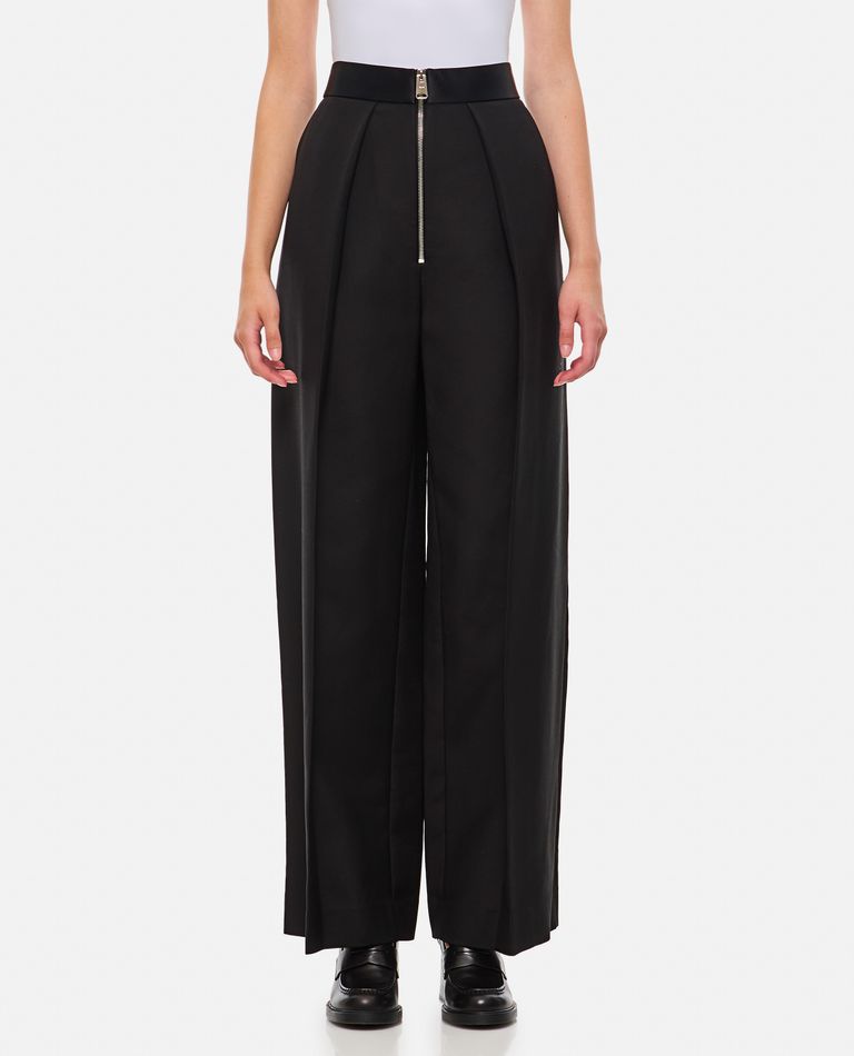 Shop Khaite Marine Pants In Black