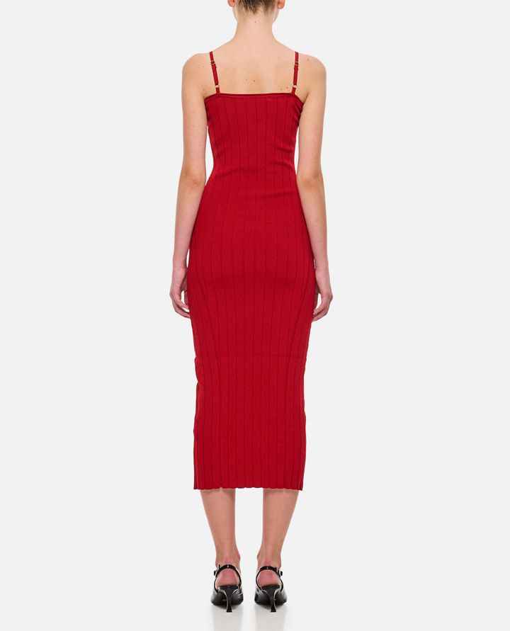 Jacquemus - LA ROBE SIERRA BRETELLES VISCOSE MIDI DRESS_3