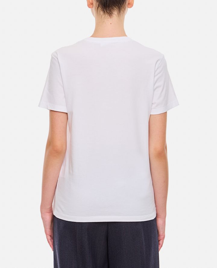 Maison Kitsuné - FOX HEAD PATCH REGULAR TEE SHIRT_3