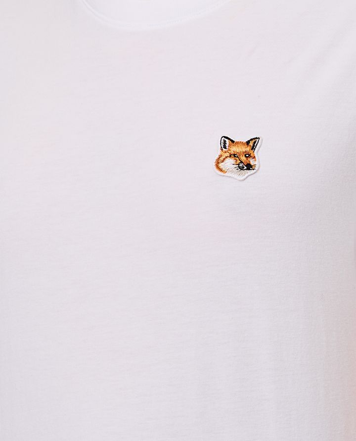 Maison Kitsuné - FOX HEAD PATCH REGULAR TEE SHIRT_4