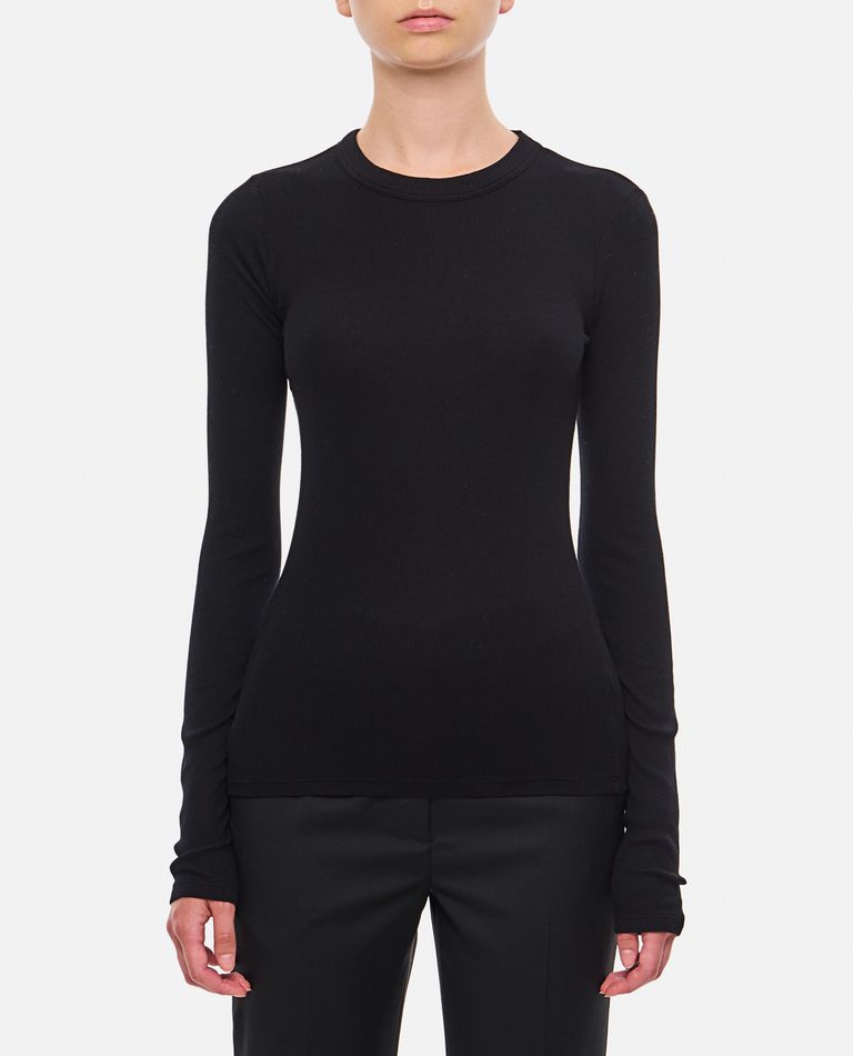 Shop Cotton Citizen The Verona Long Sleeve T-shirt In Black