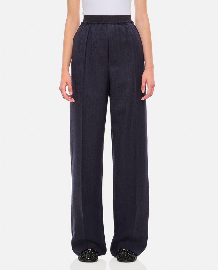 Bottega Veneta - SUBTLE STRIPE WOOL PANTS_1