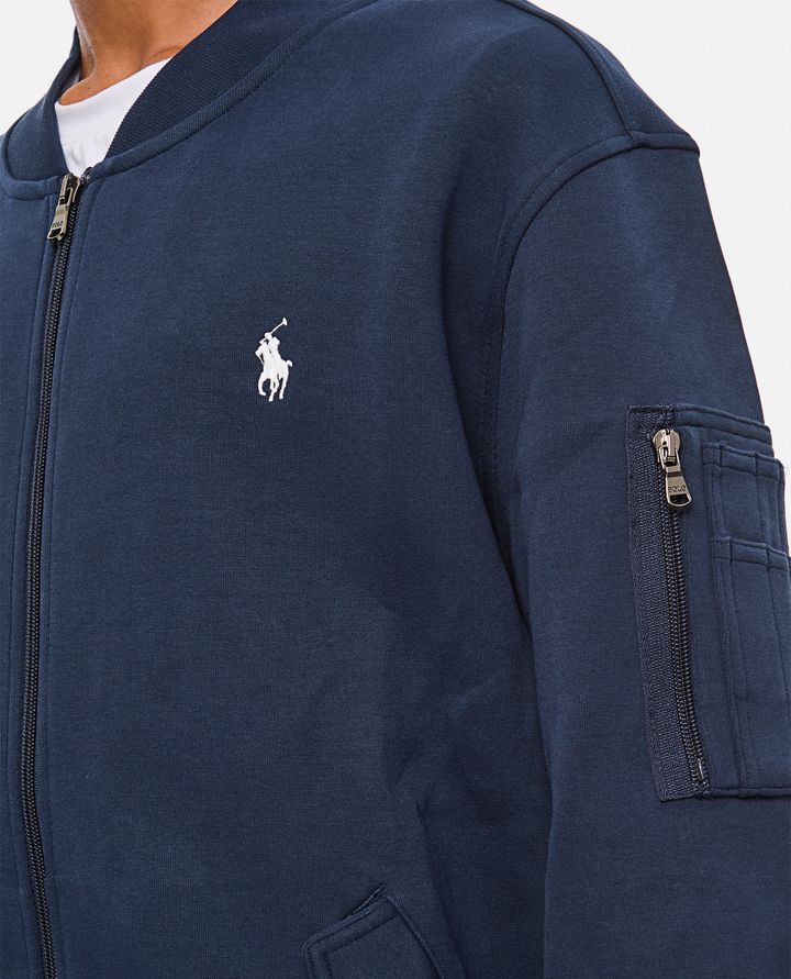 Polo Ralph Lauren - FELPA CON ZIP E TASCHE LATERALI_4