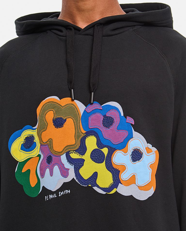 HOODIE FLORAL MOTIF for Men PS Paul Smith sale Biffi