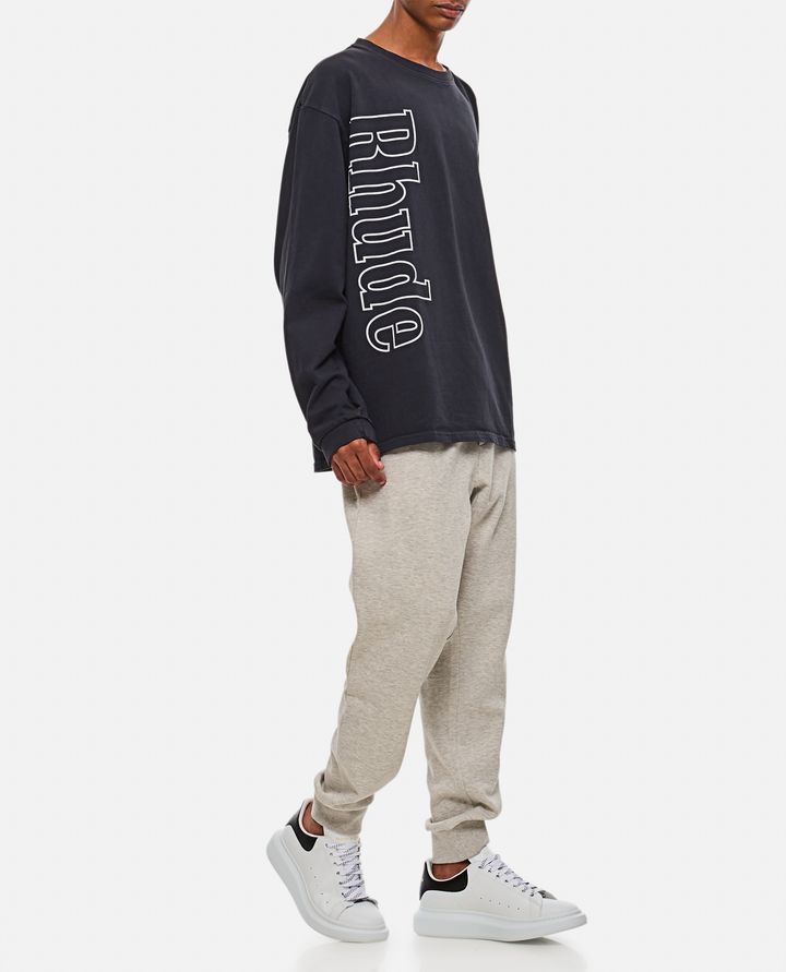 Rhude - RHUDE SIDE LOGO LS TEE_2