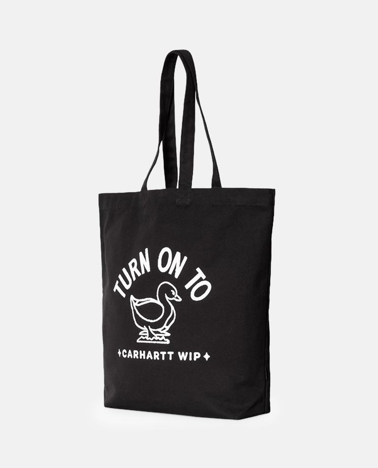 Shop Carhartt Tote Cotton Dearborn In Black