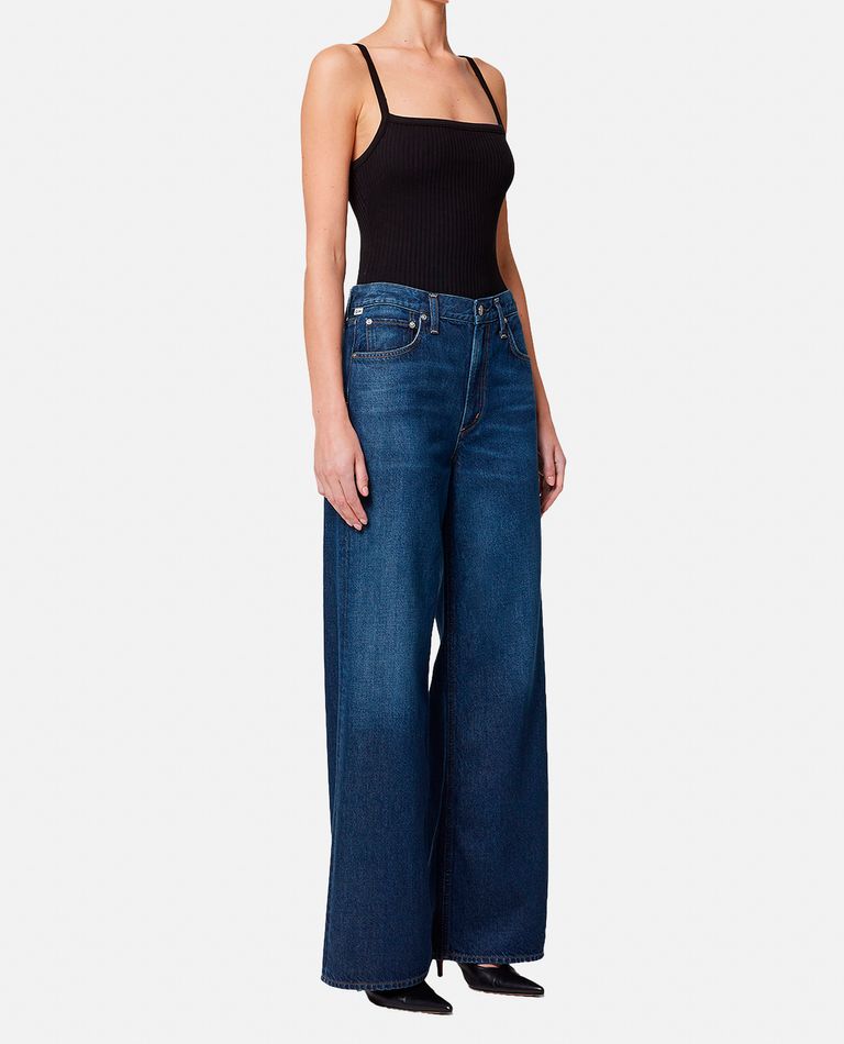 Shop Citizens Of Humanity Paloma Baggy Denim Pants In Blue