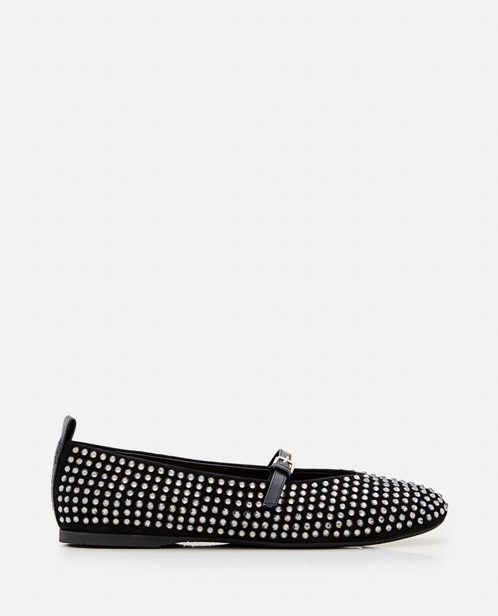 JW Anderson - CRYSTAL BALLET FLAT_1