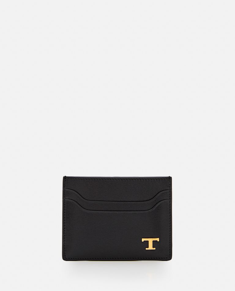 Shop Tod's Portacarte In Black