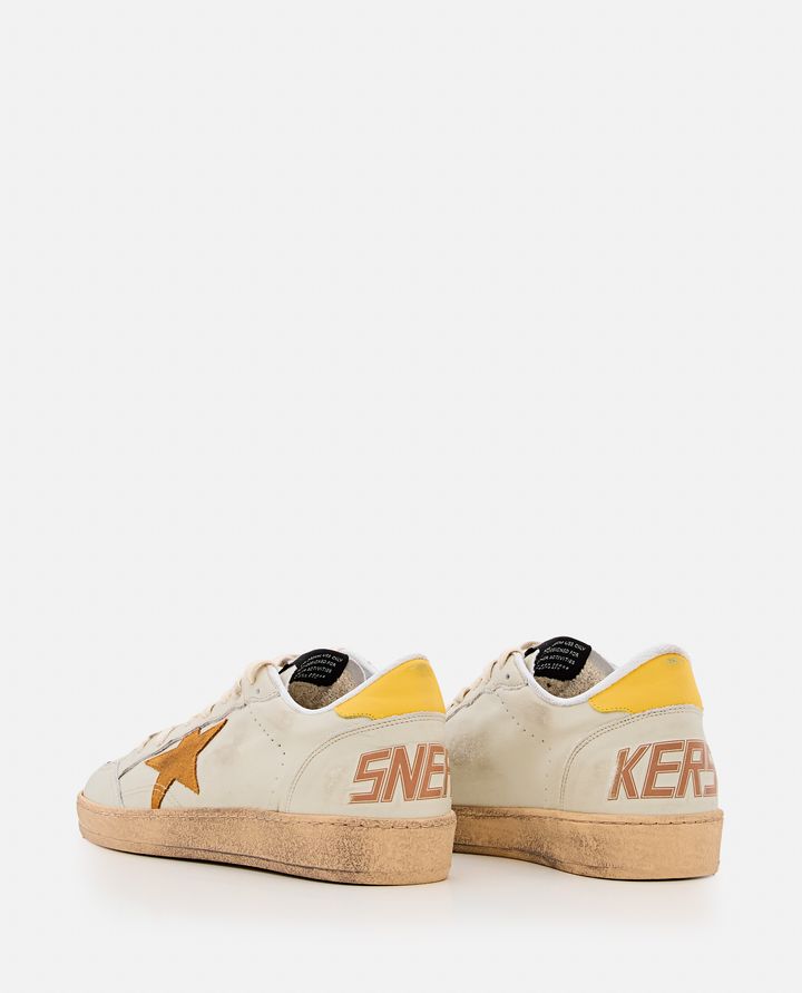 Golden Goose - BALL STAR LEATHER UPPER TOE HEEL AND SPUR SUEDE STAR SIGNATURE FOXING_3